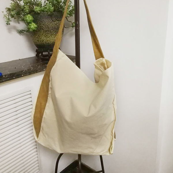 pu+cotton bag