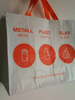 Double-sided lamination RPET bag