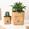 washable kraft bag