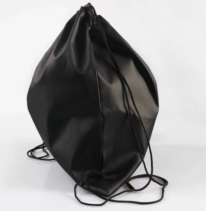 Black Drawstring Bag