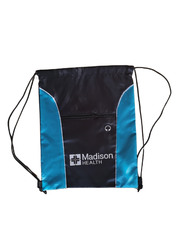 two color drawstring bag 