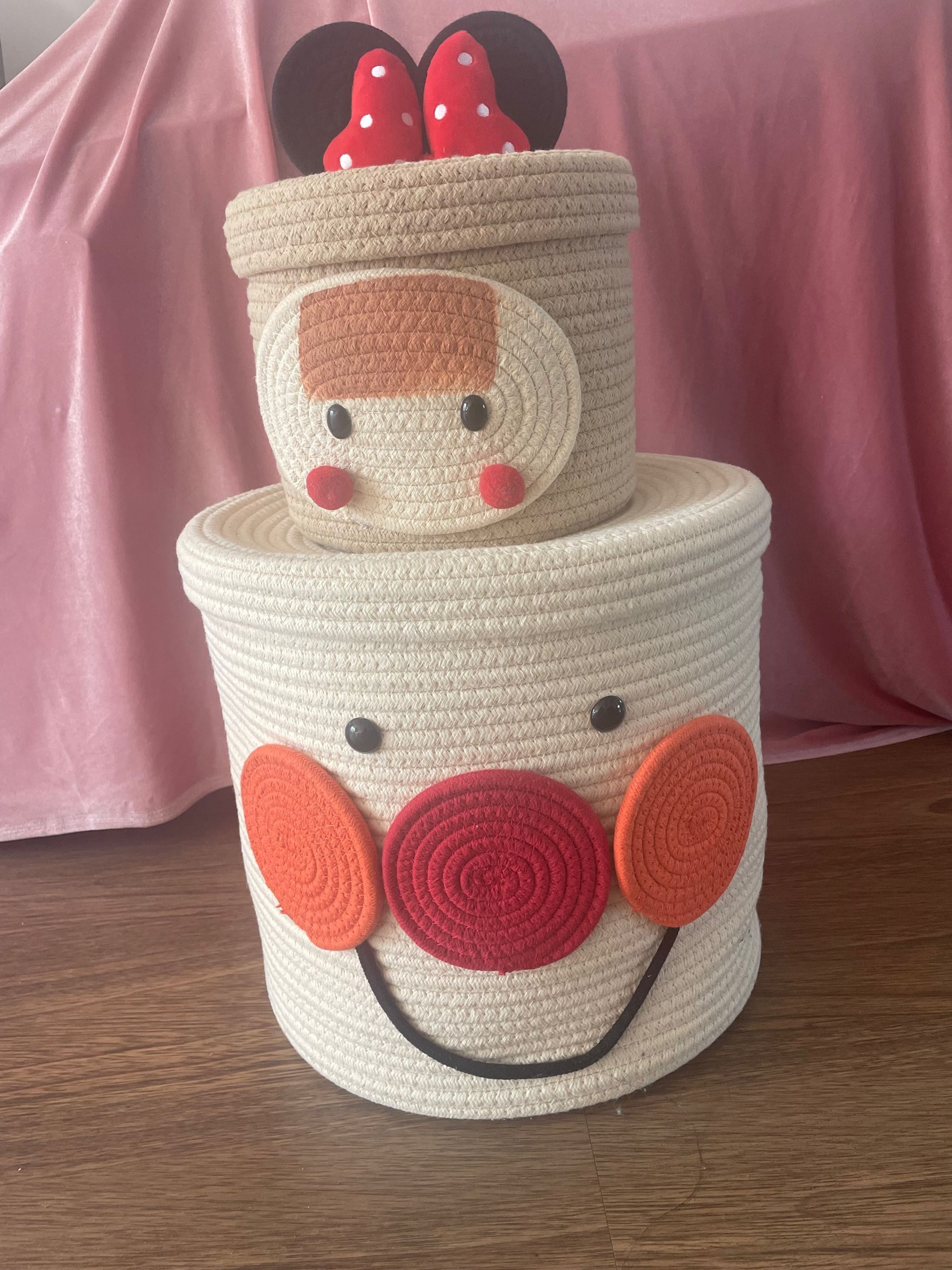 cotton rope basket