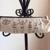 zipper cotton bag