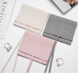 microfiber suede jewelry bag