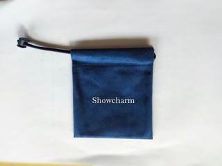 navy blue suede bag