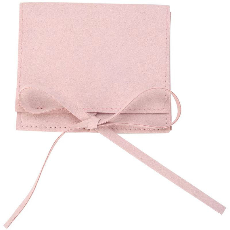 microfiber suede jewelry bag