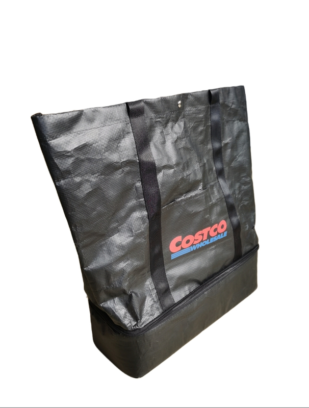 Snap "stand" woven lamination bag