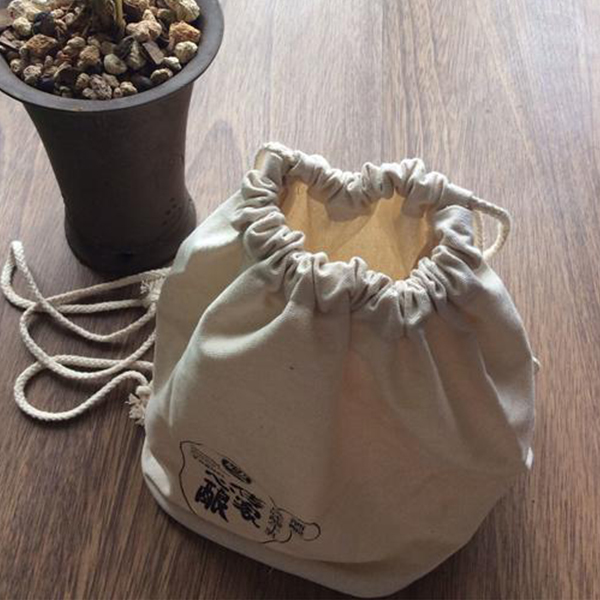 drawstring cotton bag