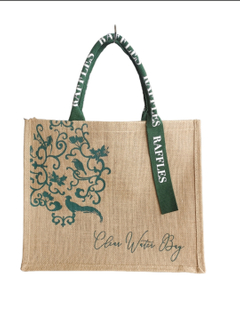 embroidery jute bag