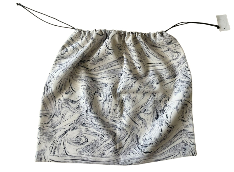 600D Rpet drawingbag with wax cord