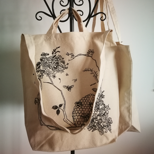  double handle cotton bag